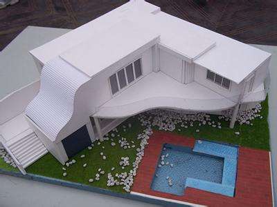 阿克苏县建筑模型