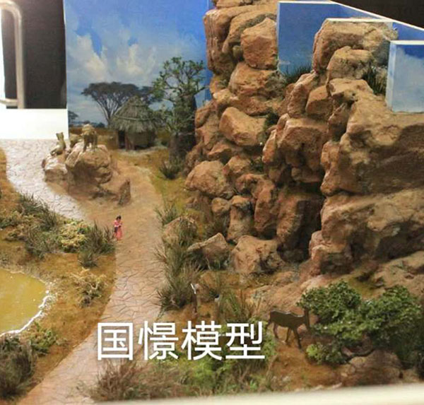 阿克苏县场景模型
