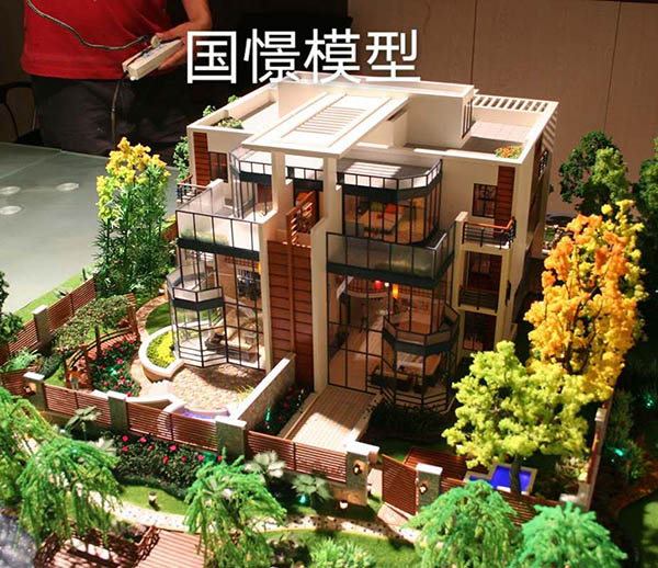阿克苏县建筑模型