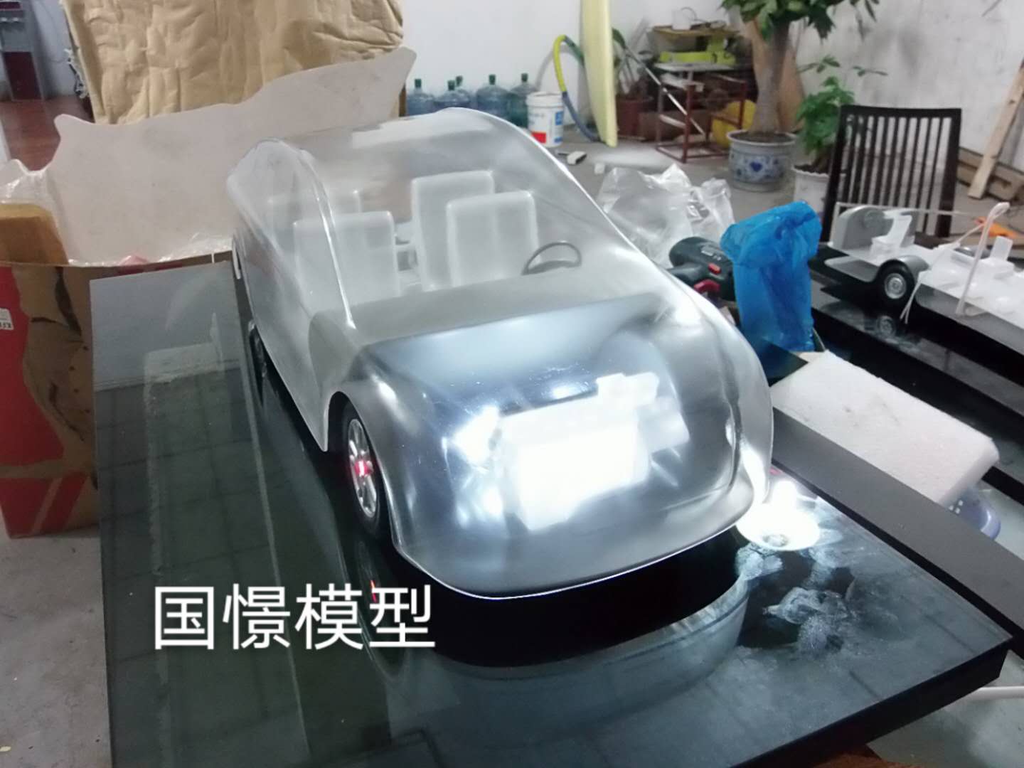 阿克苏县透明车模型
