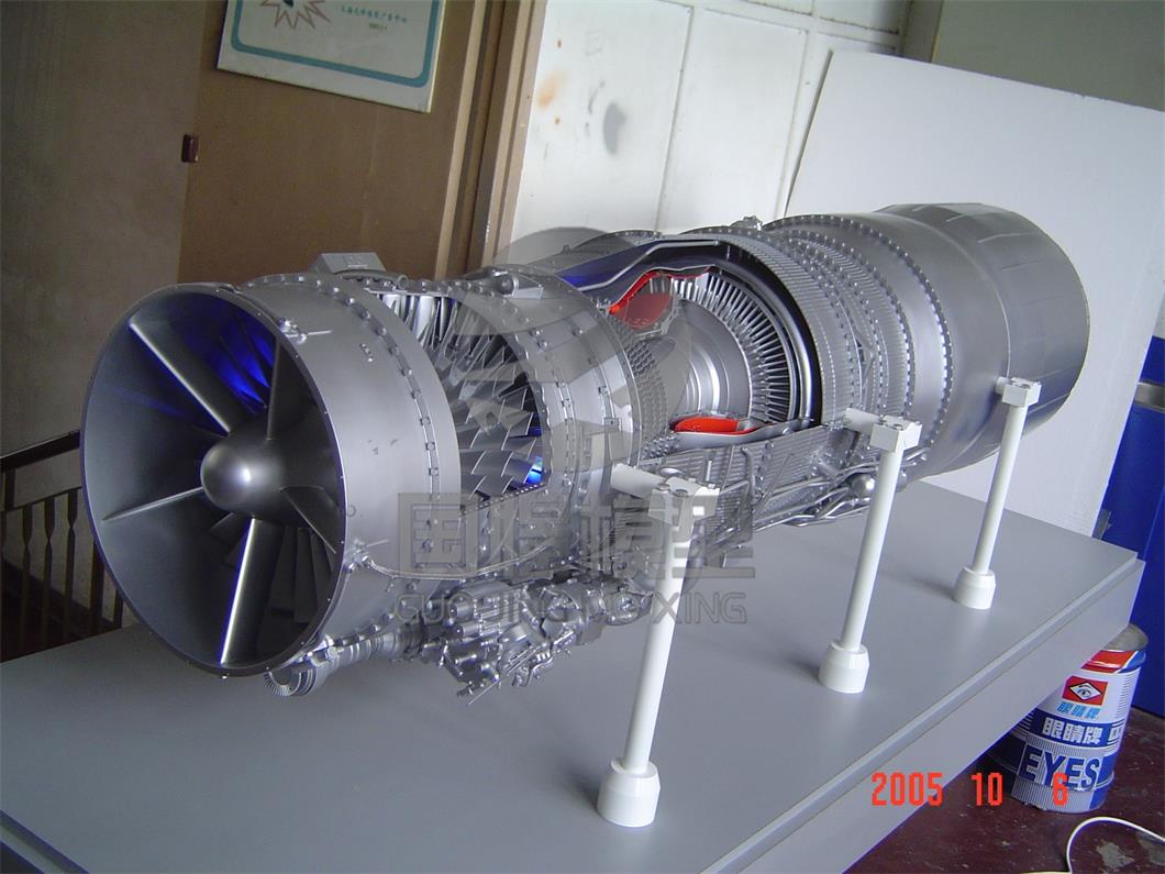 阿克苏县飞机发动机模型