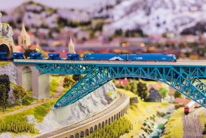 阿克苏县桥梁模型